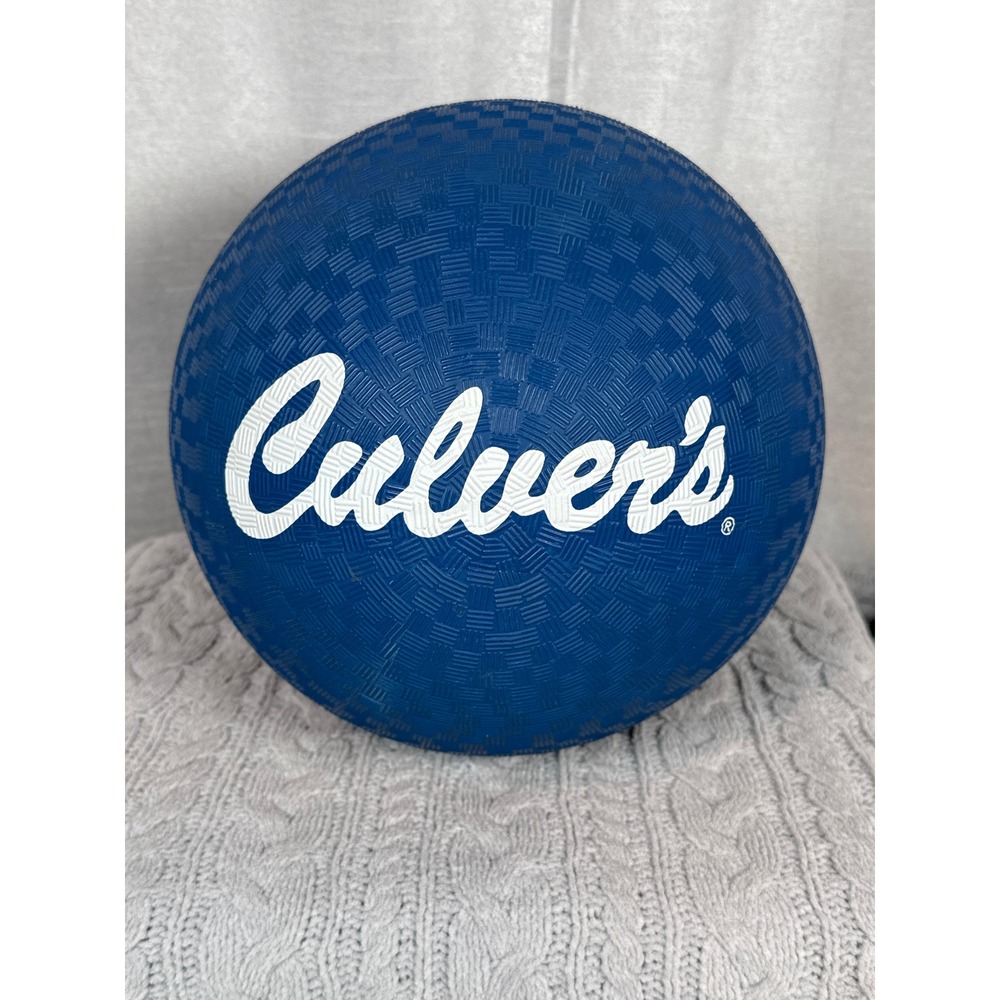 Culvers Blue Kickball Baden‎ 8.5 Inch Diameter For Ages 5 Up